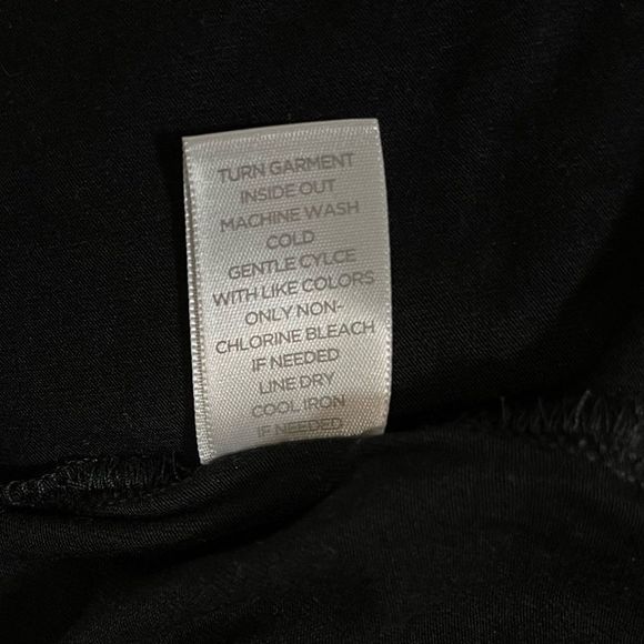 Avenue Black Sparkle Star Strappy Back Rayon/Spandex Tee Tank Top Sz 2X - Picture 7 of 8